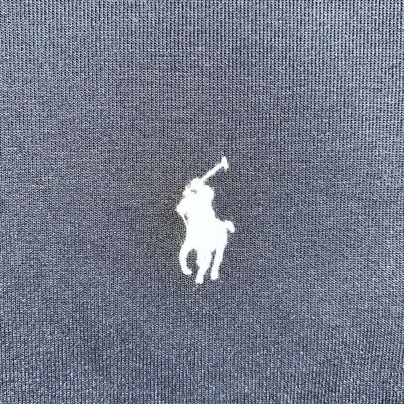 Polo by Ralph Lauren Black White Pony Full zipper Performance model Track Jacket - Picture 4 of 5